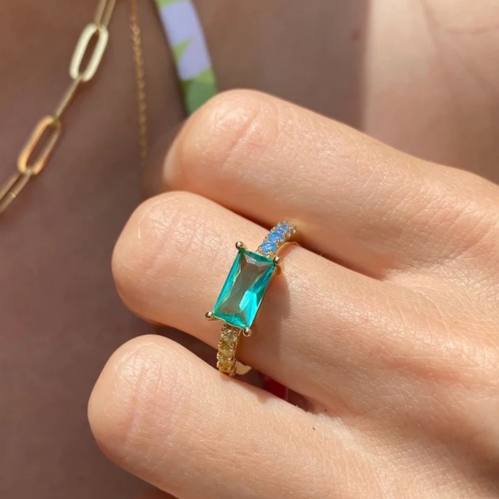 Native gem ring - Picture 2 of 2
